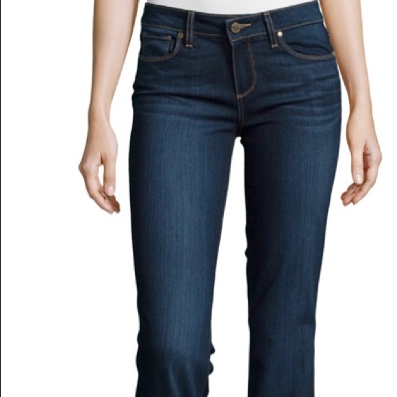 Paige Skyline Fit Blue Jeans - Picture 2 of 8